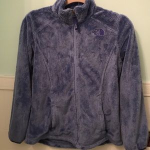 Blue fleece North Face